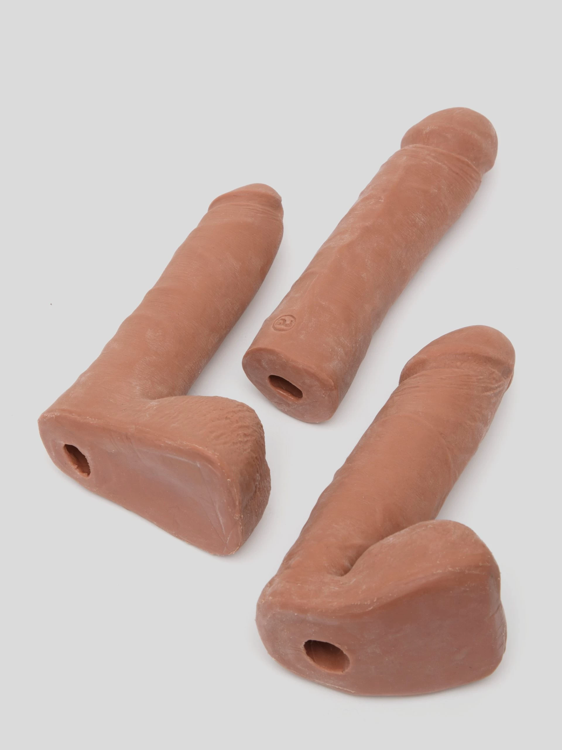 Doc Johnson Vac-U-Lock Vibrating Dual-Density Ultraskyn Harness Set (Flesh Tan) 6 Doc Johnson Vac-U-Lock Vibrating Dual-Density Ultraskyn Harness Set (Flesh Tan) - Image 4