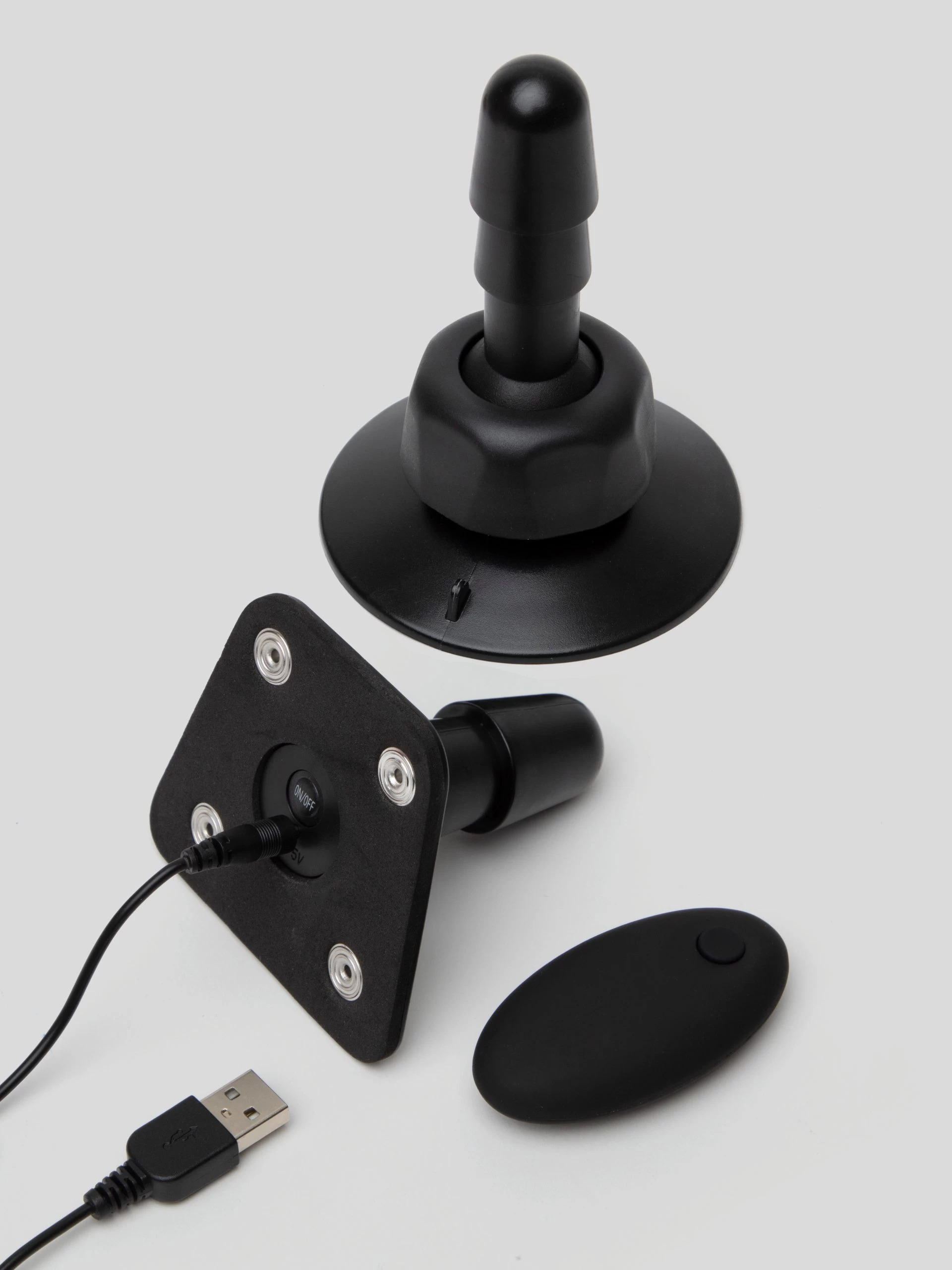 Doc Johnson Vac-U-Lock Vibrating Dual-Density Ultraskyn Harness Set (Flesh Tan) 7 Doc Johnson Vac-U-Lock Vibrating Dual-Density Ultraskyn Harness Set (Flesh Tan) - Image 5