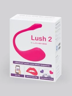 Lovense Lush 2 Pink App Controlled Rechargeable Love Egg Vibrator -Online Sex toys shop 84901 a47380 pink 005