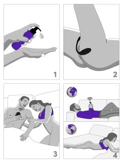 We-Vibe X Lovehoney Jive App Controlled Rechargeable Vibrating G-Spot Love Egg -Online Sex toys shop 84953 a38915 black 003