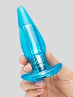 BASICS Vibrating Butt Plug 4.5 Inches -Online Sex toys shop 84957 a47417 blue 003