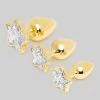 Lovehoney Star Power Jeweled Metal Butt Plug Set (3 Piece) 2 Lovehoney Star Power Jeweled Metal Butt Plug Set (3 Piece) -Online Sex toys shop 84985 a47437 gold 000