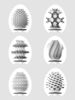 TENGA Egg Wonder Masturbator Set (6 Pack) 9 TENGA Egg Wonder Masturbator Set (6 Pack) -Online Sex toys shop 84994 a47446 white 002