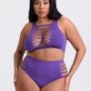Lovehoney Plus Size Viva Purple Criss-Cross Bra Set -Online Sex toys shop 84998 a44815 purple x size 000