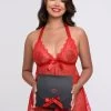 Lovehoney Red Babydoll Gift Set -Online Sex toys shop 85001 a45908 red regular 000