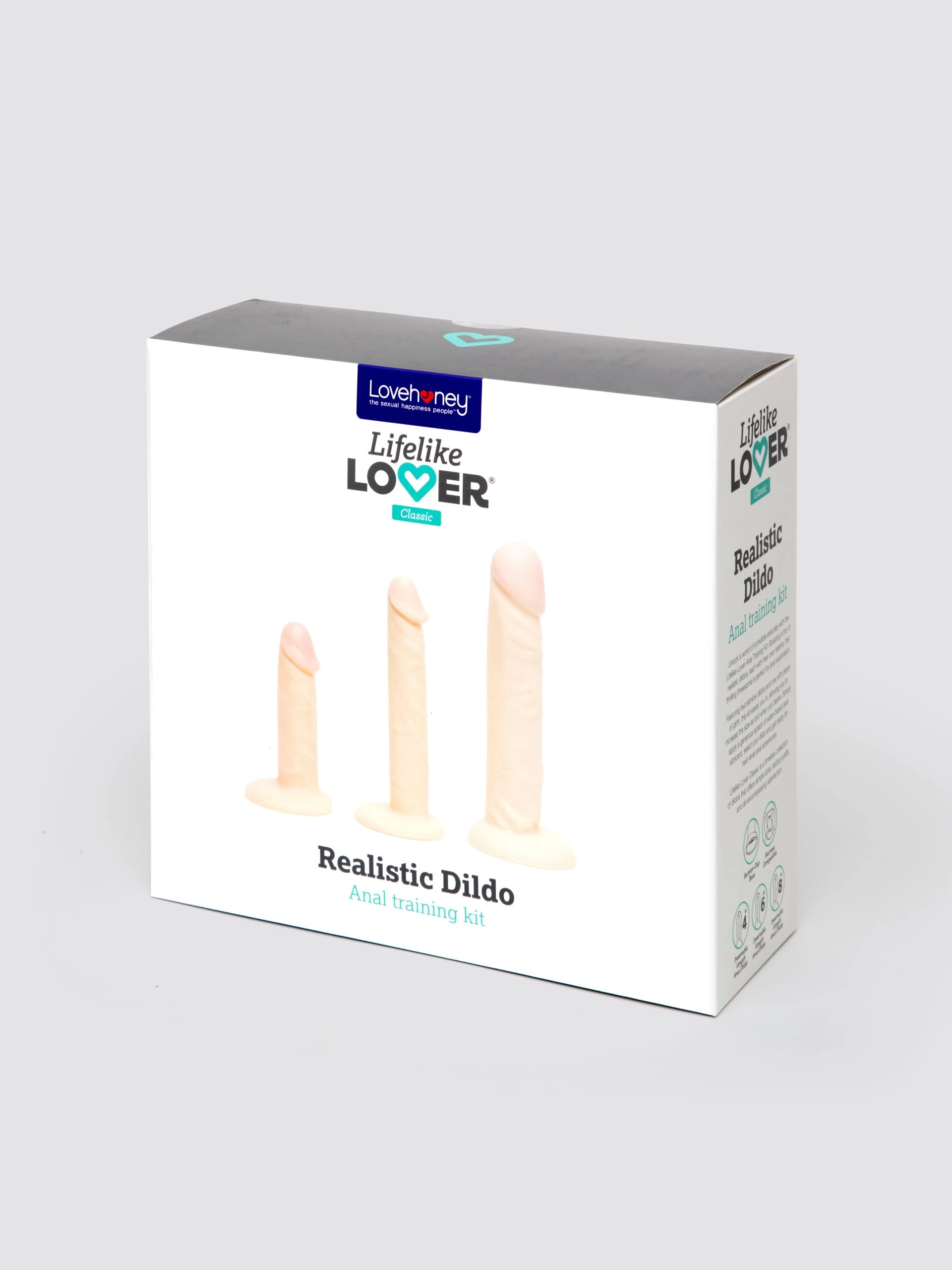 Lifelike Lover Classic Realistic Suction Cup Dildo Anal Training Kit (3 Piece) 10 Lifelike Lover Classic Realistic Suction Cup Dildo Anal Training Kit (3 Piece) - Image 8