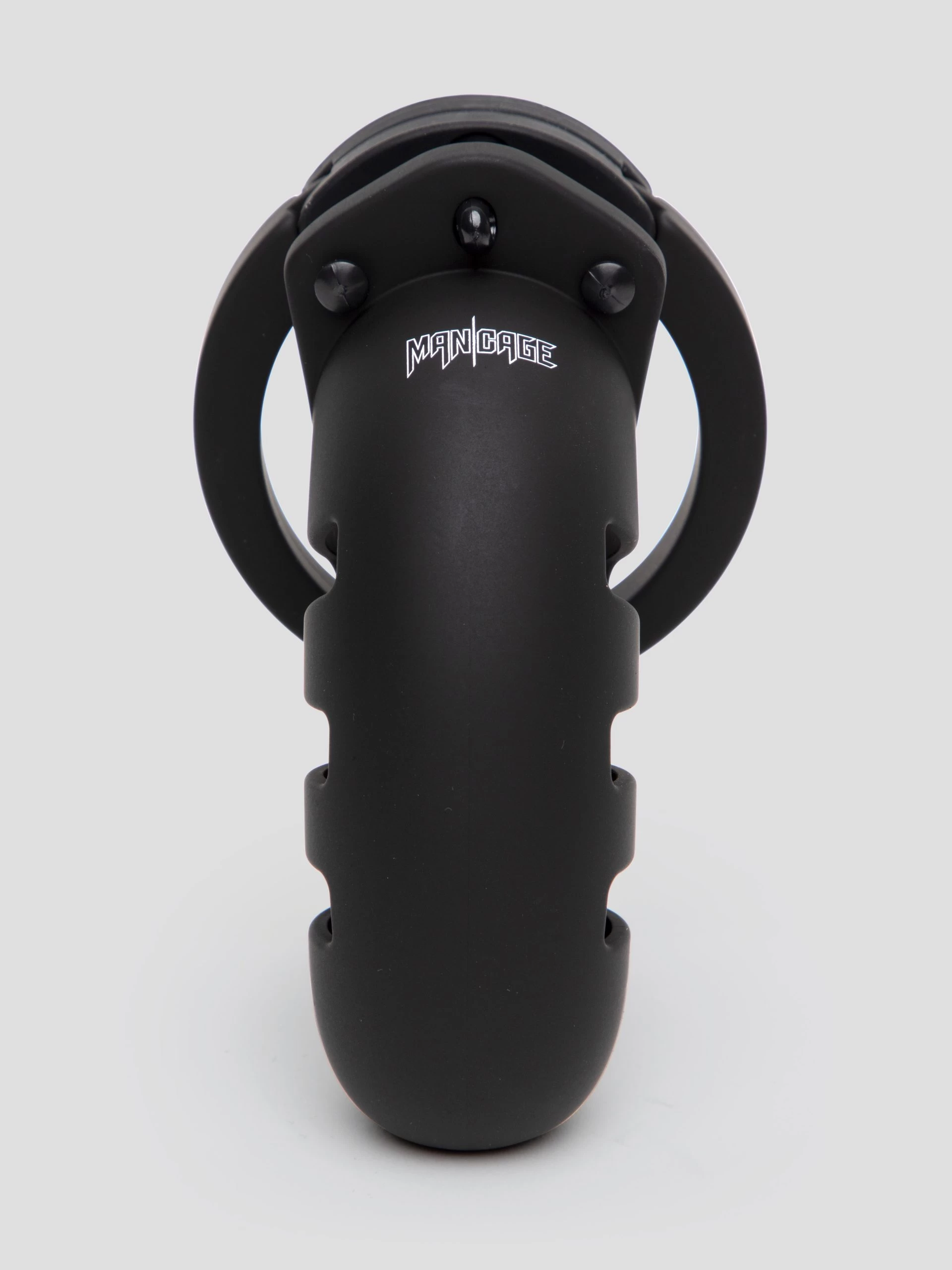 Man Cage Medium Silicone Chastity Cage 4.5 Inch 5 Man Cage Medium Silicone Chastity Cage 4.5 Inch - Image 3