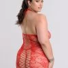 Lovehoney Plus Size Treasure Chest Red Lace Mini Dress -Online Sex toys shop 85051 a47486 red x size 000