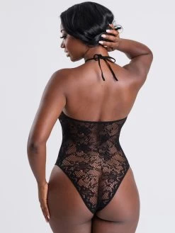 Lovehoney Treasure Chest Black Lace Crotchless Teddy 8 Lovehoney Treasure Chest Black Lace Crotchless Teddy -Online Sex toys shop 85053 a47490 black regular 002