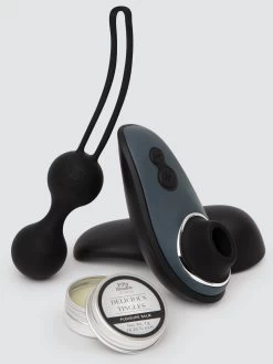 Fifty Shades Of Grey X Womanizer Desire Blooms Gift Set (4 Piece)