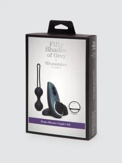 Fifty Shades Of Grey X Womanizer Desire Blooms Gift Set (4 Piece) -Online Sex toys shop 85088 a47523 black 006