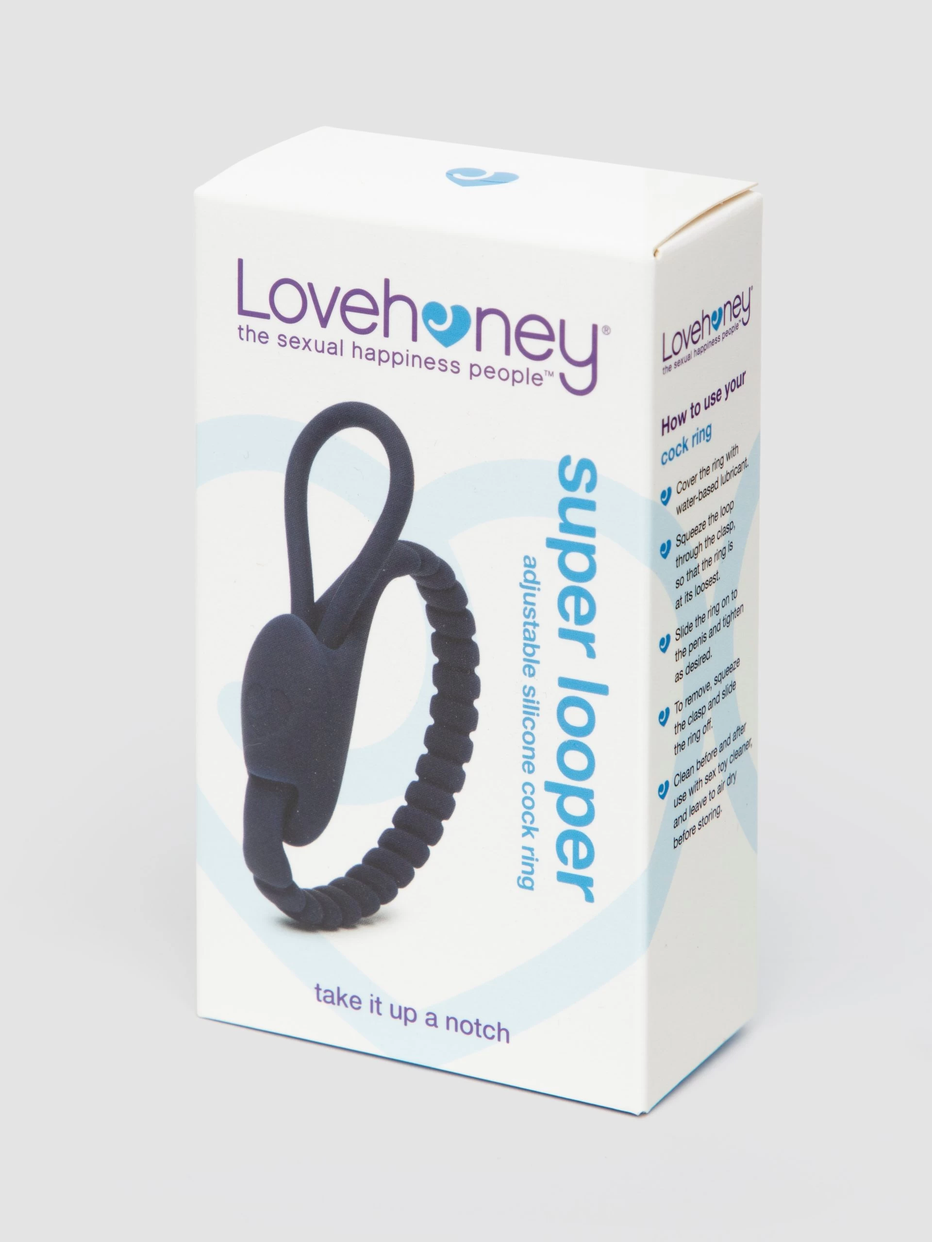 Lovehoney Super Looper Adjustable Silicone Cock Ring 6 Lovehoney Super Looper Adjustable Silicone Cock Ring - Image 4