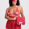 Lovehoney Plus Size Sweet Love Red Babydoll Set And Eye Mask -Online Sex toys shop 85154 a46360 red x size 000