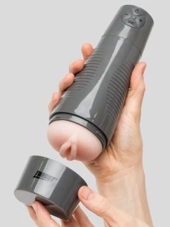 THRUST Pro Tech Realistic Vibrating Masturbator -Online Sex toys shop 85162 a47587 flesh pink 005