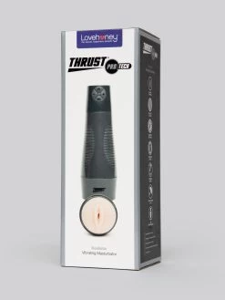 THRUST Pro Tech Realistic Vibrating Masturbator -Online Sex toys shop 85162 a47587 flesh pink 006