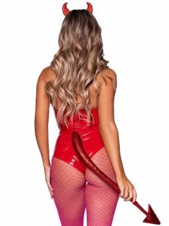 Leg Avenue Red Glitter Devil Headband And Pin-On Long Tail Set -Online Sex toys shop 85226 a47626 red regular 002