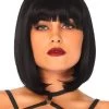 Leg Avenue Brunette Short Natural Wig With Fringe -Online Sex toys shop 85323 a47700 brown regular 000