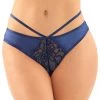 Fantasy Lingerie Bottoms Up Blue Open-Back Diamond Thong -Online Sex toys shop 85326 a47676 blue regular 000