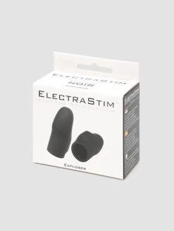 ElectraStim Silicone Noir Electro Finger Sleeves 13 ElectraStim Silicone Noir Electro Finger Sleeves -Online Sex toys shop 85397 a47753 black 005