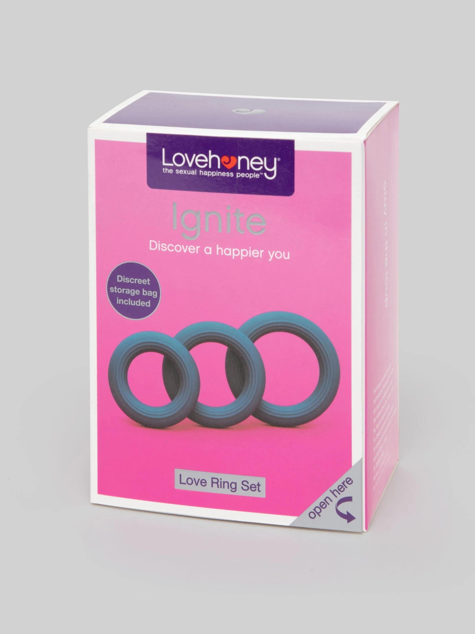 Lovehoney Ignite Silicone Love Ring Set (3 Piece) 9 Lovehoney Ignite Silicone Love Ring Set (3 Piece) - Image 7