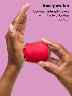 Lovehoney Mon Ami Pleasure Air Rose Clitoral Suction Stimulator -Online Sex toys shop 85438 a47778 red 002