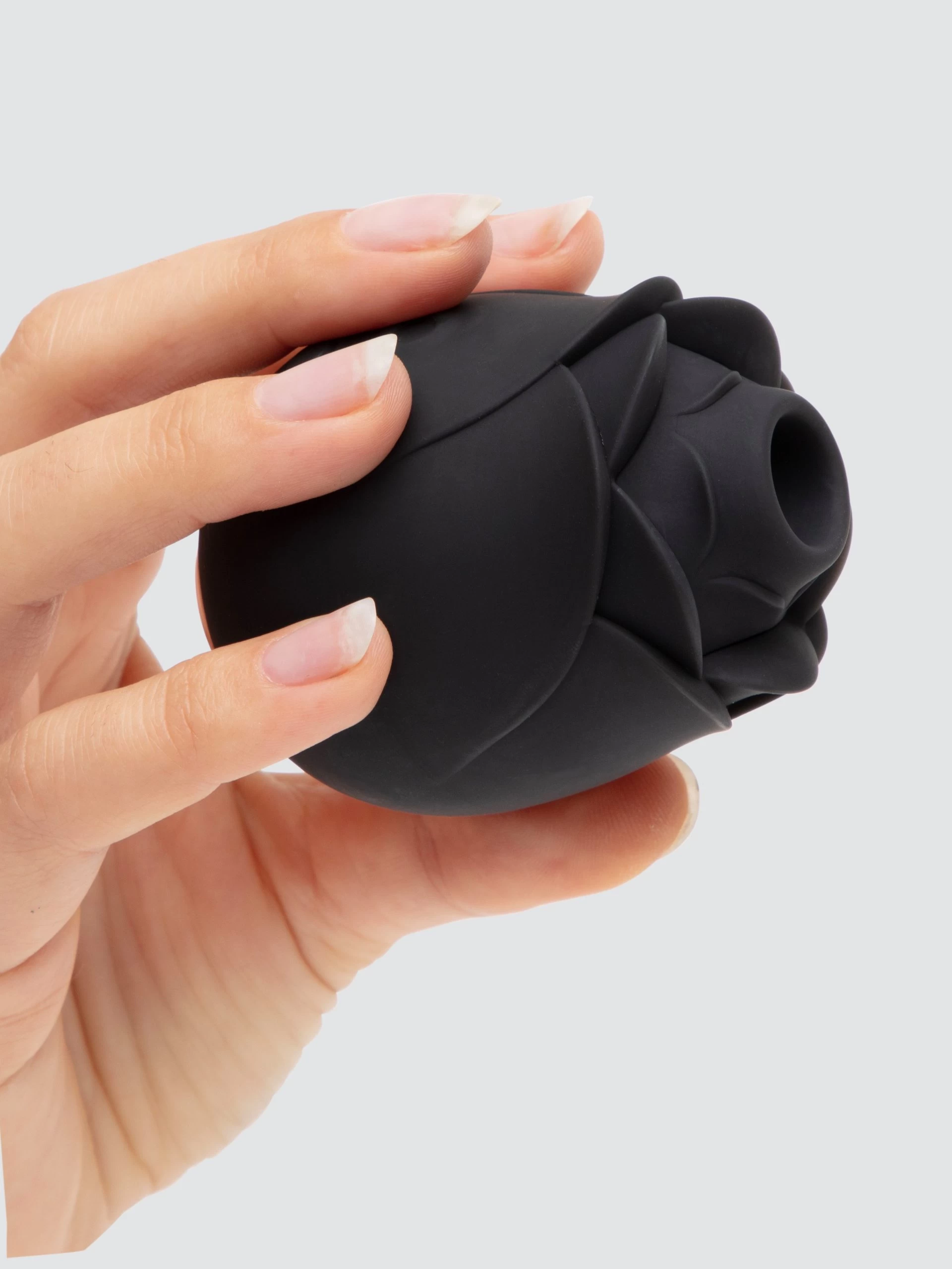 Fifty Shades Of Grey Black Rose Silicone Clitoral Suction Stimulator 4 Fifty Shades Of Grey Black Rose Silicone Clitoral Suction Stimulator - Image 2