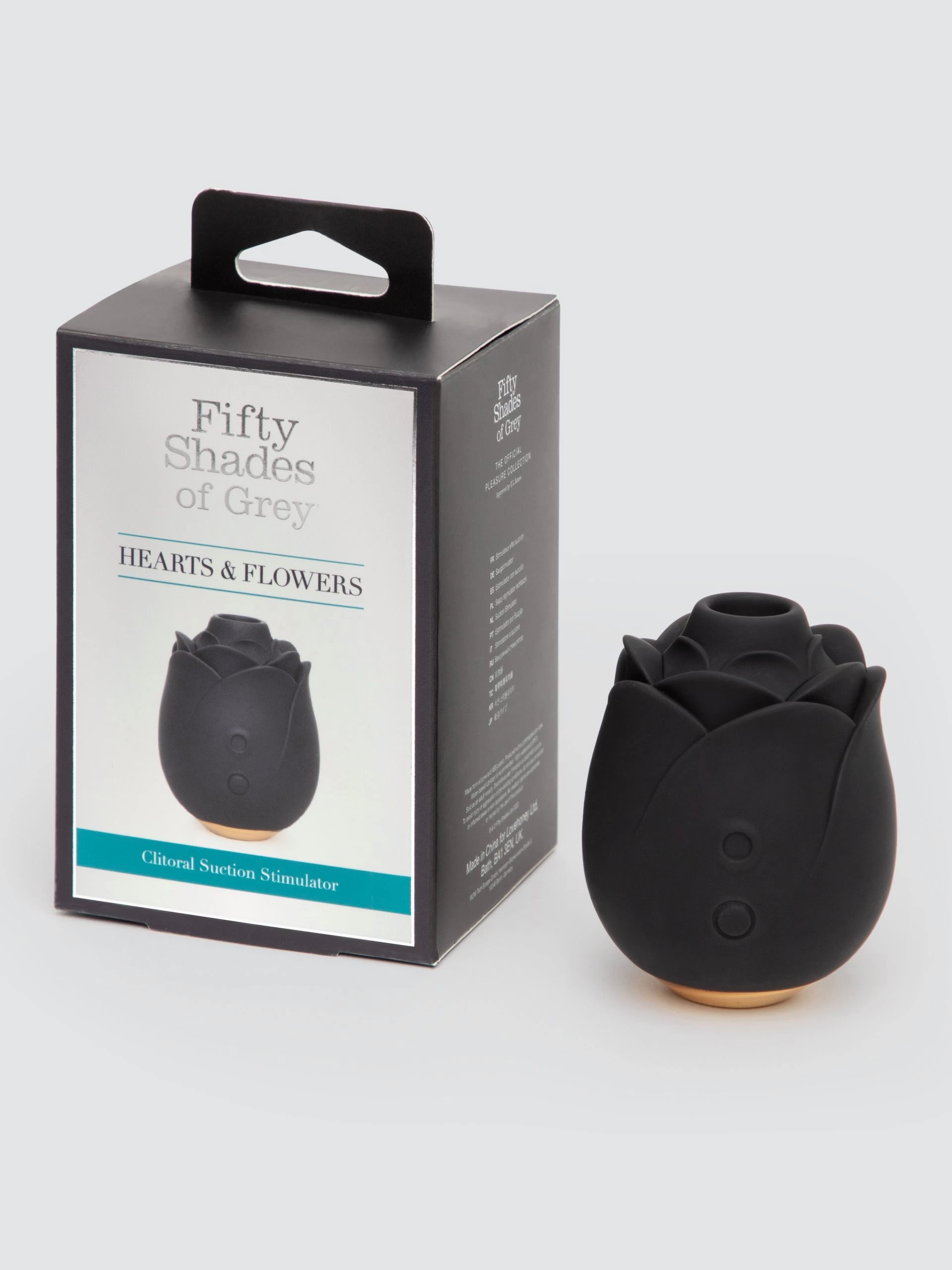 Fifty Shades Of Grey Black Rose Silicone Clitoral Suction Stimulator 9 Fifty Shades Of Grey Black Rose Silicone Clitoral Suction Stimulator - Image 7