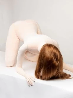 Deluxe Teddy Babe Carly Plush Sex Doll (Long Copper Hair) 106oz -Online Sex toys shop 85452 a47789 beige 005