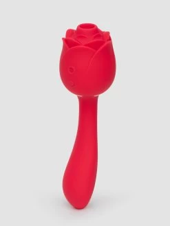Lovehoney Floral Fantasy Rose Clitoral Suction Stimulator With G-Spot Vibrator
