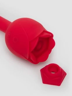 Lovehoney Floral Fantasy Rose Clitoral Suction Stimulator With G-Spot Vibrator 13 Lovehoney Floral Fantasy Rose Clitoral Suction Stimulator With G-Spot Vibrator -Online Sex toys shop 85612 a47900 red 003