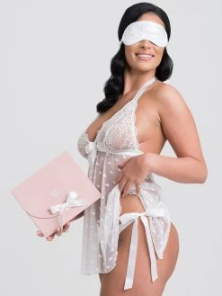 Lovehoney White Lace Babydoll Gift Set