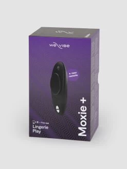 We-Vibe Moxie + App And Remote Controlled Wearable Clitoral Panty Vibrator -Online Sex toys shop 85664 a47951 black 005