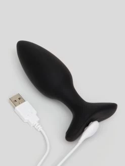 Lovense Hush 2 Small App Controlled Rechargeable Vibrating Butt Plug 4 Inch -Online Sex toys shop 85681 a47970 black 002