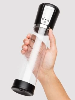 Shots Toys Pumped Premium Rechargeable Automatic LCD Penis Pump -Online Sex toys shop 85683 a47972 clear 003