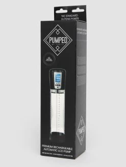 Shots Toys Pumped Premium Rechargeable Automatic LCD Penis Pump -Online Sex toys shop 85683 a47972 clear 004