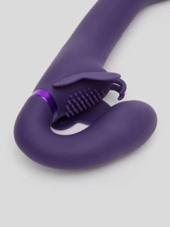 Shots Toys Vive SATU Rechargeable Pulsing Strapless Strap-On With Clitoral Stimulation -Online Sex toys shop 85685 a47974 purple 002
