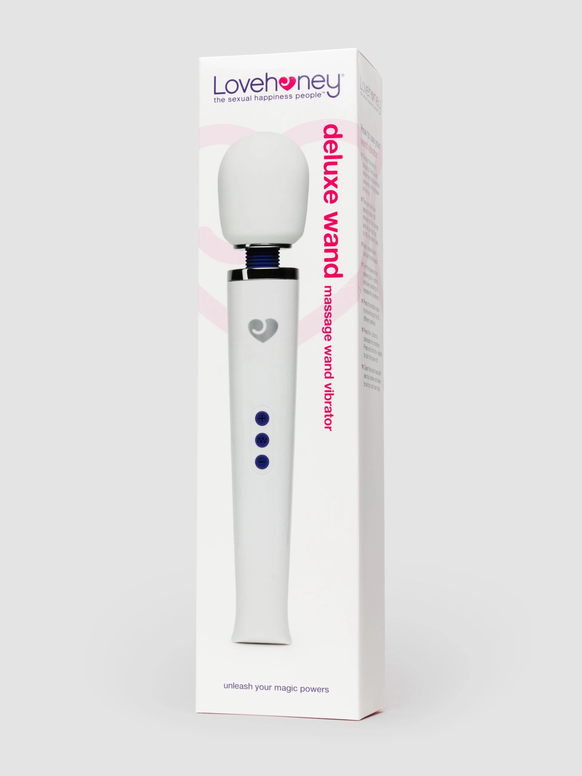 Lovehoney Deluxe Extra Powerful Rechargeable Wand Massager 8 Lovehoney Deluxe Extra Powerful Rechargeable Wand Massager - Image 6