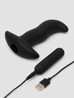 Lovehoney Ripple Rider Rechargeable Vibrating Prostate Massager 8 Lovehoney Ripple Rider Rechargeable Vibrating Prostate Massager -Online Sex toys shop 85723 a48011 black 002