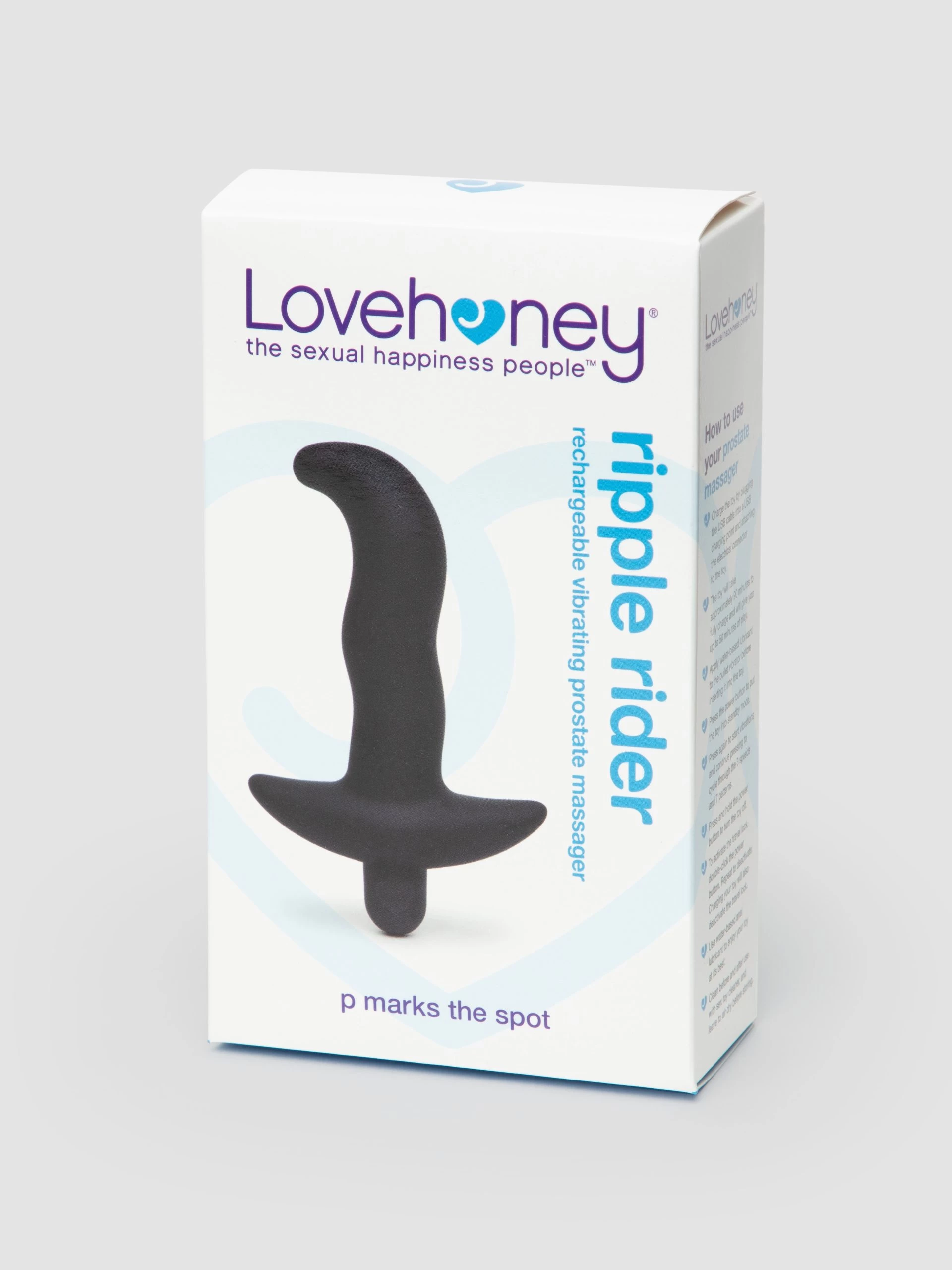 Lovehoney Ripple Rider Rechargeable Vibrating Prostate Massager 6 Lovehoney Ripple Rider Rechargeable Vibrating Prostate Massager - Image 4