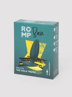 ROMP Bass Rechargeable Silicone Vibrating Butt Plug 3.5 Inches -Online Sex toys shop 85729 a48017 blue 005