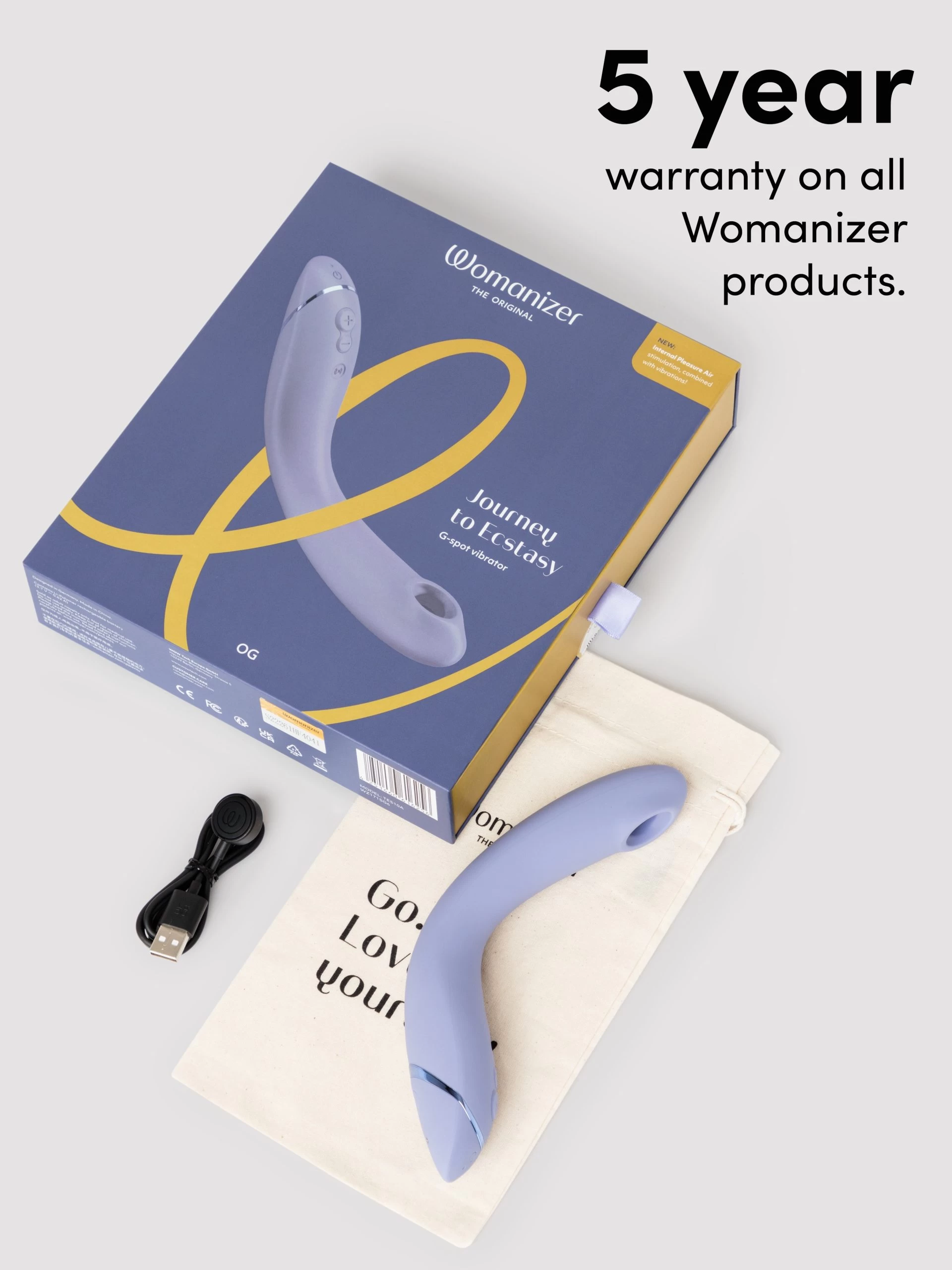 Womanizer OG Pleasure Air G-Spot Stimulator 8 Womanizer OG Pleasure Air G-Spot Stimulator - Image 6