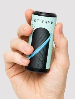 Arcwave Ghost Silicone Reusable Reversible Male Stroker -Online Sex toys shop 85787 a48061 black 007