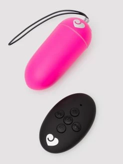 Lovehoney Top Secret Remote Control Large Love Egg -Online Sex toys shop 85828 a48096 pink 001