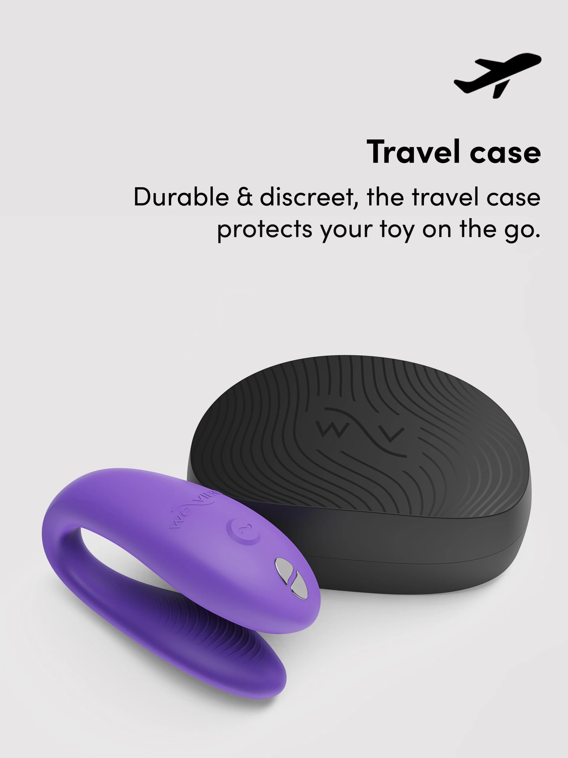 We-Vibe Sync Go App Controlled Rechargeable Clitoral And G-Spot Vibrator 7 We-Vibe Sync Go App Controlled Rechargeable Clitoral And G-Spot Vibrator - Image 5