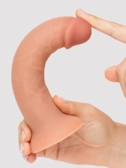 Lovehoney Realistic Silicone Suction Cup Dildo 6 Inch Flesh Tan -Online Sex toys shop 85888 a45708 flesh tan 005