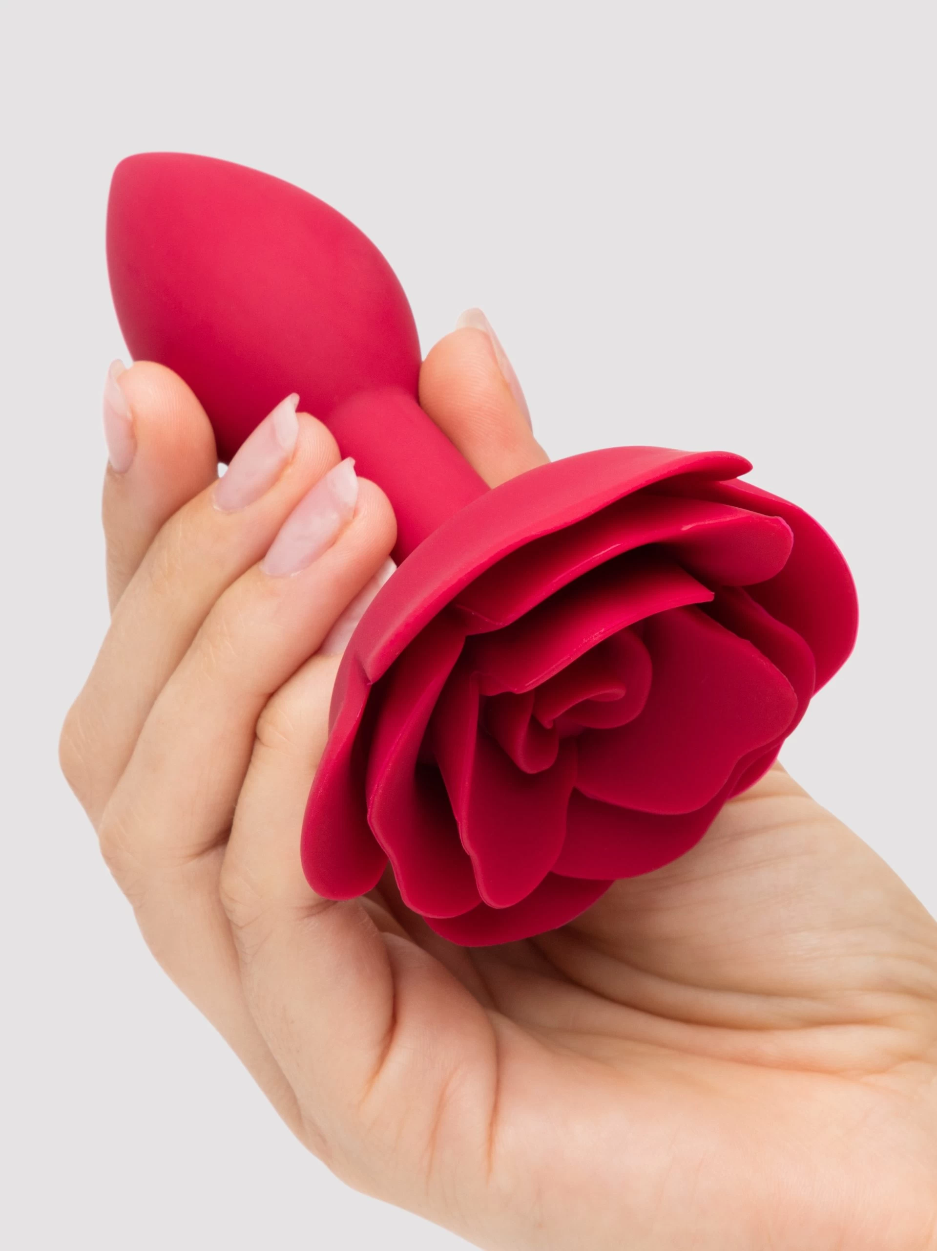 Lovehoney Wild Bloom Silicone Rose Butt Plug 6 Lovehoney Wild Bloom Silicone Rose Butt Plug - Image 4