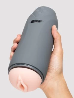 THRUST Pro Tech Realistic Suction Masturbator -Online Sex toys shop 85913 a48176 flesh pink 005