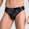 LHM Tough Love Black Wet Look Studded Thong -Online Sex toys shop 85939 a48195 black regular 000