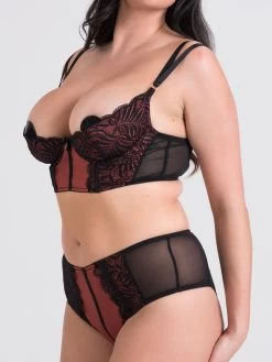Lovehoney Plus Size Dark Paradise Black And Copper Crotchless Bra Set 11 Lovehoney Plus Size Dark Paradise Black And Copper Crotchless Bra Set -Online Sex toys shop 85990 a48226 black x size 003