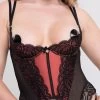 Lovehoney Dark Paradise Black And Copper Bustier Set -Online Sex toys shop 85994 a48228 black regular 000